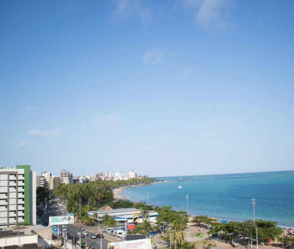 Na Beira Mar De Pajucara- Edif Neo- Apartamento Quarto E Sala- Tem Varanda - Vista Lateral Do Mar- Rua Julio Plech Filho 60 Esquina Com Avenida Doutor Antonio Gouveia - Consumo Eletrico E Pago No Ckeck-Out 1Kwh E 1,35 Reias มาเซโอ ภายนอก รูปภาพ
