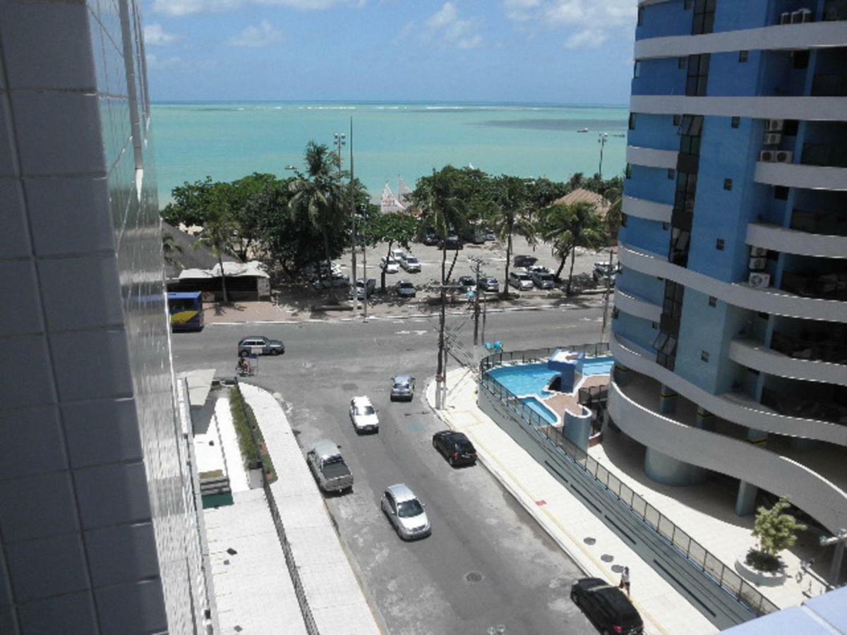 Na Beira Mar De Pajucara- Edif Neo- Apartamento Quarto E Sala- Tem Varanda - Vista Lateral Do Mar- Rua Julio Plech Filho 60 Esquina Com Avenida Doutor Antonio Gouveia - Consumo Eletrico E Pago No Ckeck-Out 1Kwh E 1,35 Reias มาเซโอ ภายนอก รูปภาพ